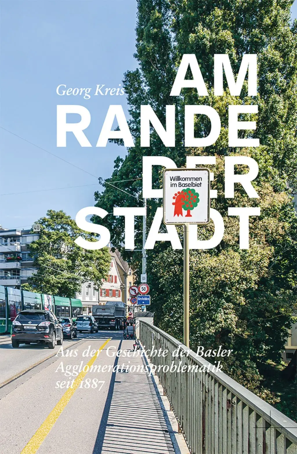 Broschüre: Die Titelseite von "Am Rande der Stadt" von Georg Kreis