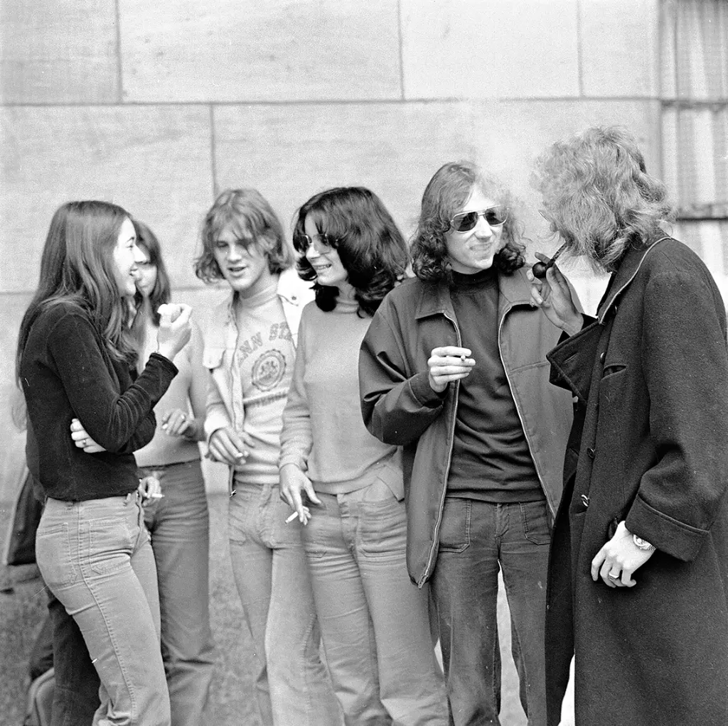 Basler Schüler im Jahr 1973